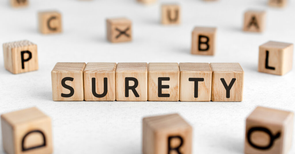 surety, surety bond, surety bonds, reinsurance, reinsurer, Janus Assurance Re, C. Constantin Poindexter