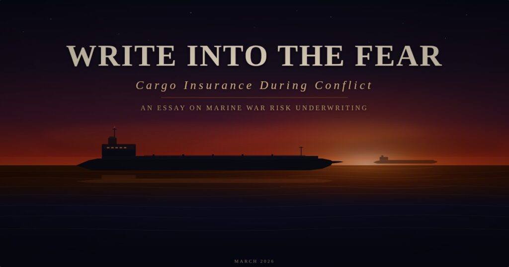 insurance, reinsurance, marine insurance, wartime, gulf war, Lloyds of London, Janus Assurance Re, C. Constantin Poindexter Salcedo