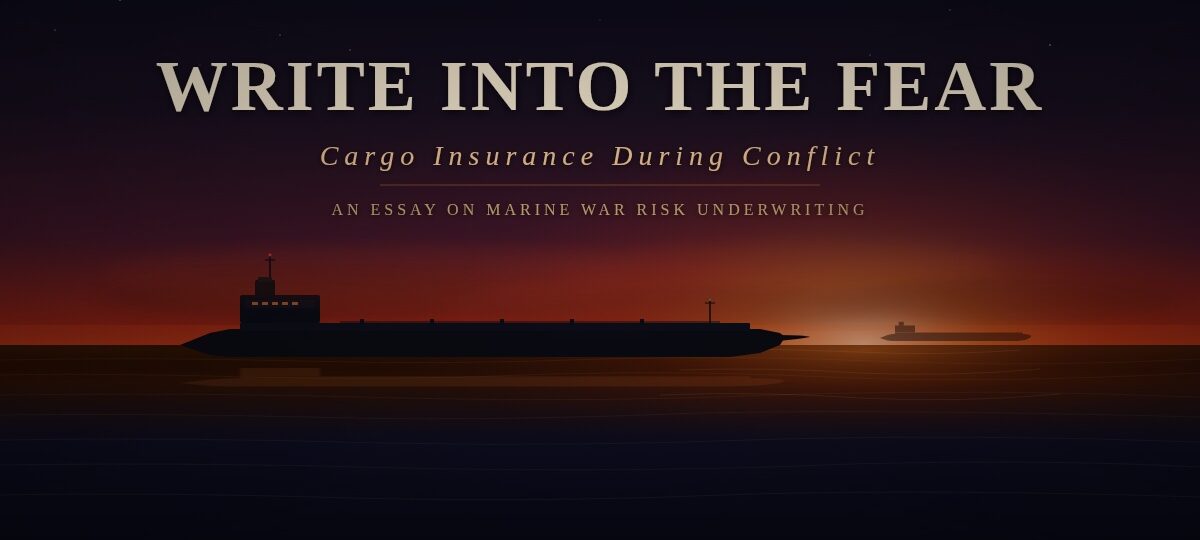 insurance, reinsurance, marine insurance, wartime, gulf war, Lloyds of London, Janus Assurance Re, C. Constantin Poindexter Salcedo