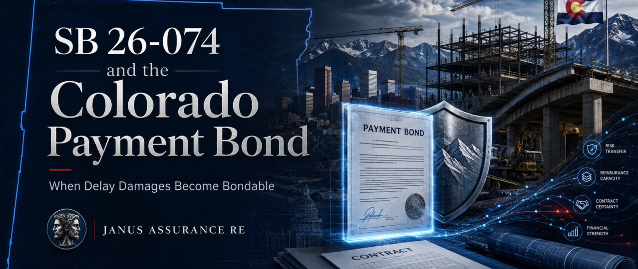 Colorado public works construction project subject to payment bond claims under SB 26-074